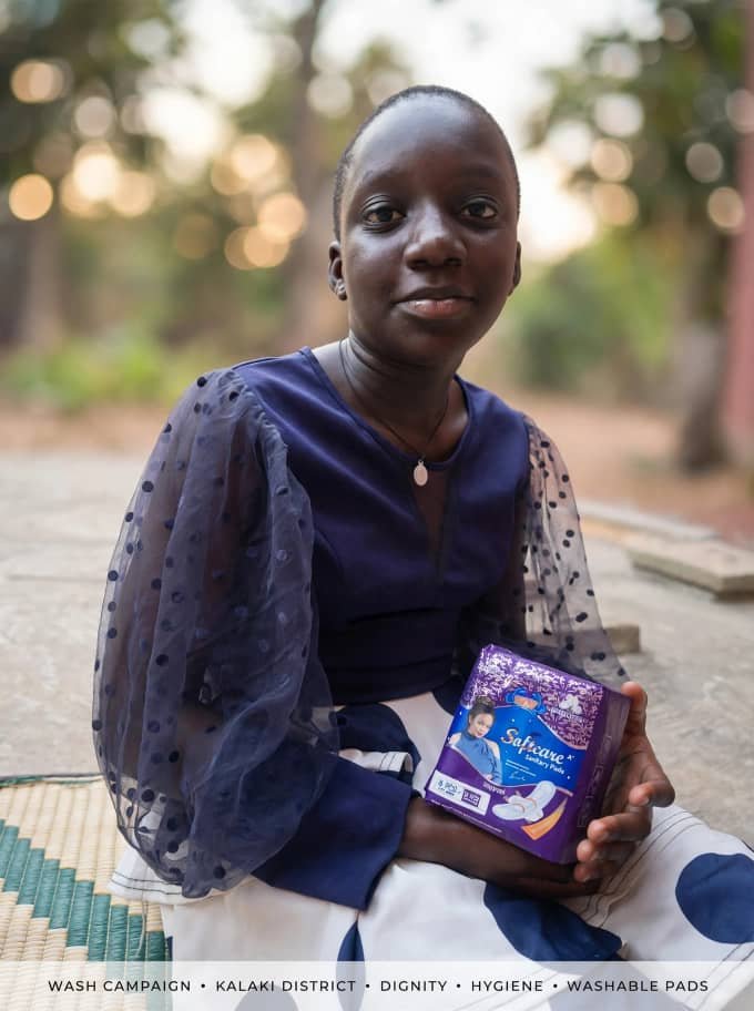 Help Keep Vulnerable Adolescent  Girls of KALAKI DISTRICT in School Through Menstrual Hygiene Support